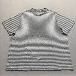 Amazon Essentials Striped T-Shirt Mens 2XL Grey New without Tags